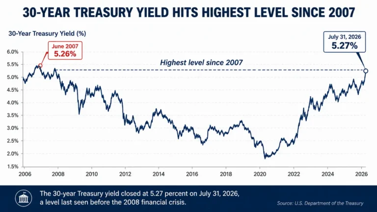 30 year Treasury yield