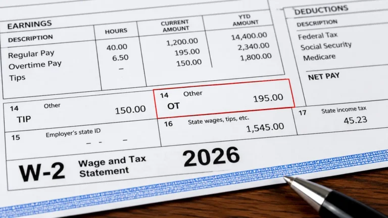 No tax on tips and overtime deductions in 2026
