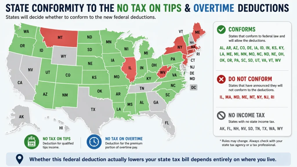 No tax on tips and overtime 2026 W-2 codes TP and TT