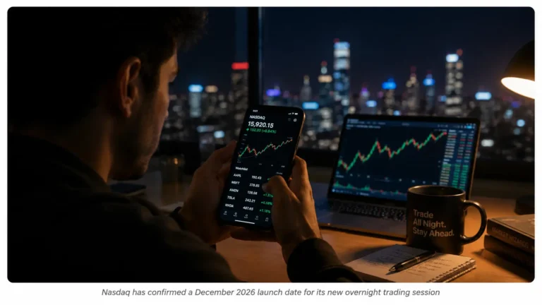 Nasdaq just set a launch date for 23 hour trading