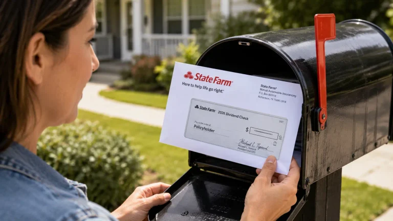 State Farm dividend checks 2026