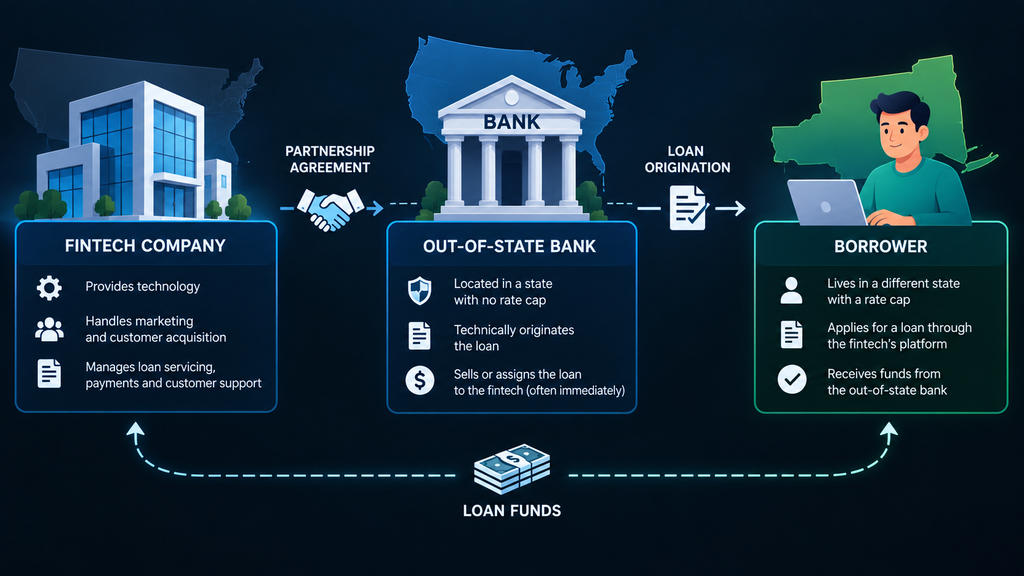Rent-a-bank loans