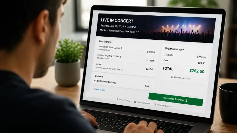 FTC junk fee rule requiring upfront ticket prices